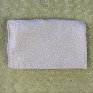 Koala Baby Purple White Polka Dots Baby Receiving Blanket Flannel Cotton